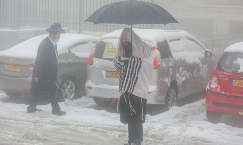 גם בגשם, שלג וקורונה &ndash;  אנו לא מתנתקים מהקב"ה