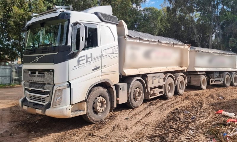 כביש 6: נהג משאית נעצר כשהוא תחת השפעת סמים