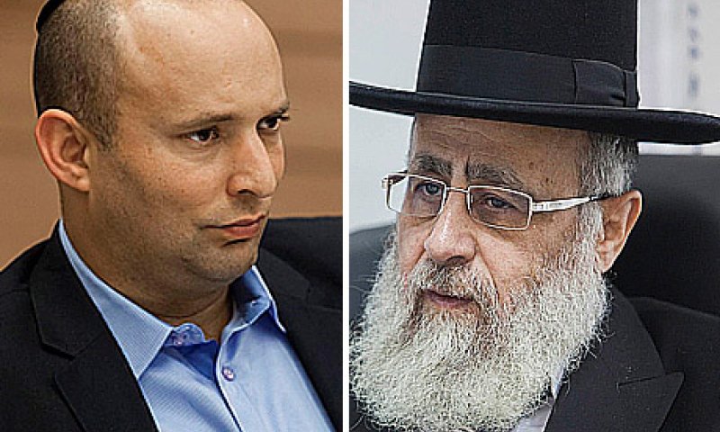 מפגש פיוס? בנט נועד עם הרב יצחק יוסף