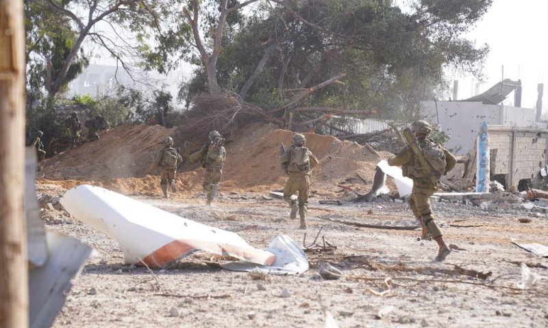 תיעוד: כוח נח"ל השלים השתלטות על מוצב חמאס