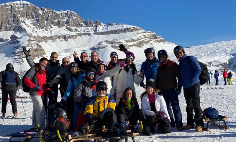 עיתונאי המגזר יצאו לחופשת סקי כשרה באיטליה