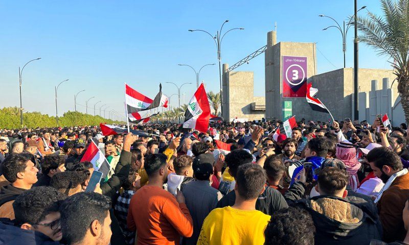 הרוג במהומת ענק לקראת גמר גביע המפרץ בעיראק