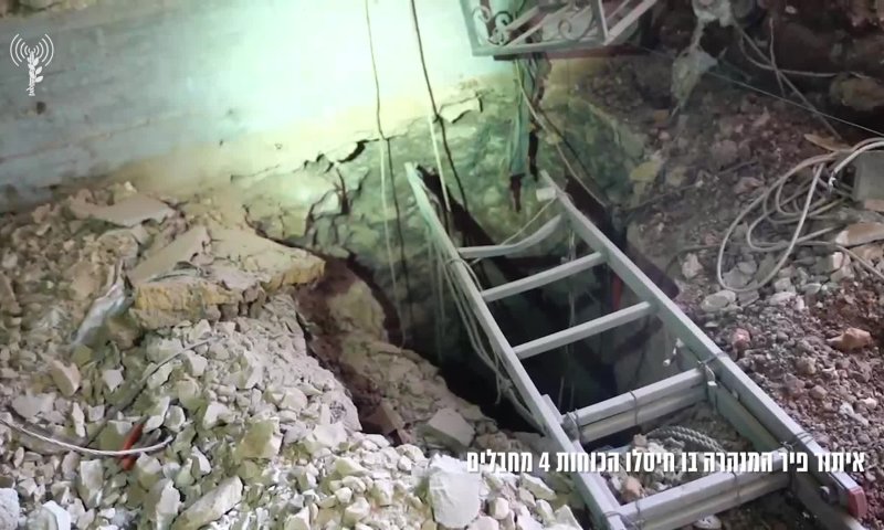 קרבות מתחת לקרקע: תיעוד המנהרה בה נפלו 5 לוחמי גולני