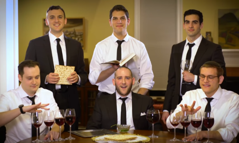 צפו: ה'מכביסט' מבצעת על 4 כוסות את 'מה נשתנה'