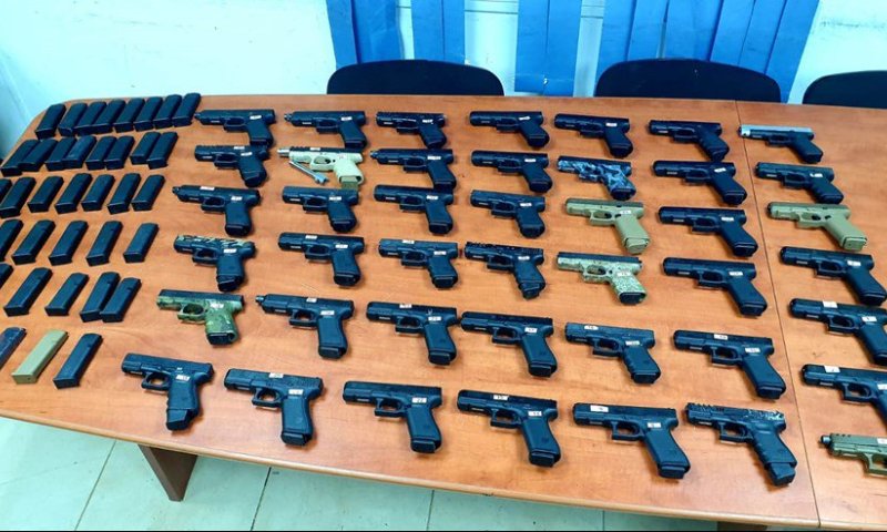 סוכלה הברחת אקדחים בשווי מיליונים מלבנון