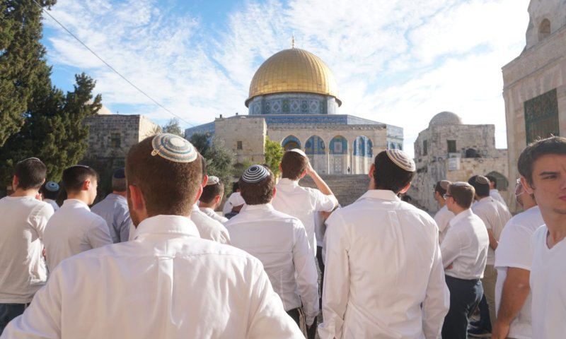 ב-3 חודשים עלו להר הבית יותר מאשר בכל שנת תשע"ו