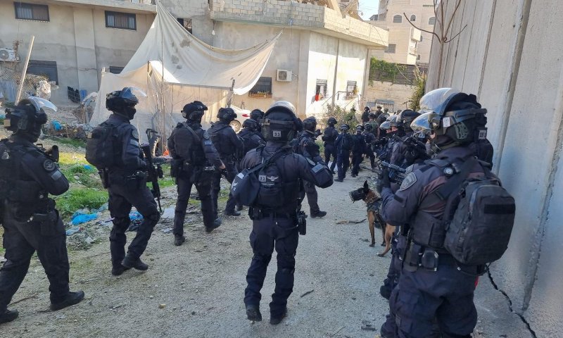 כוחות משטרה הרסו את בית המחבל מהפיגוע בשועפאט