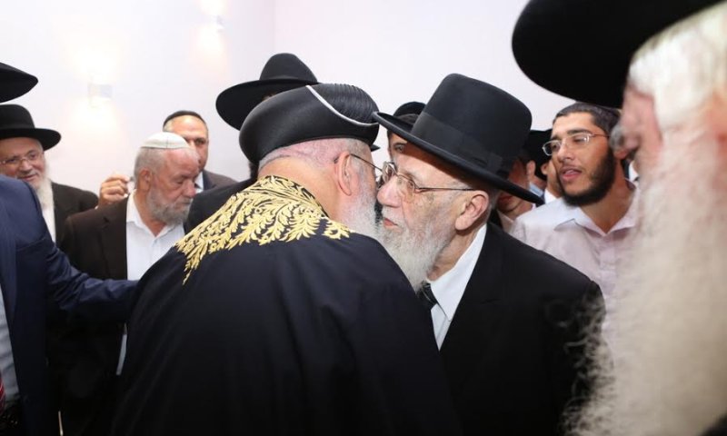 פיוס בציבור החרדי: צפו בתיעוד "חתונת השלום"