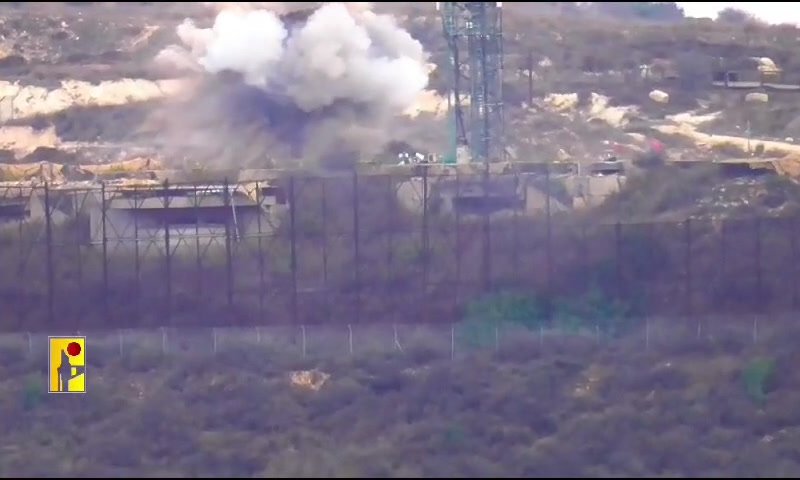 חיזבאללה פרסם תיעוד של פגיעת הטיל בטנק