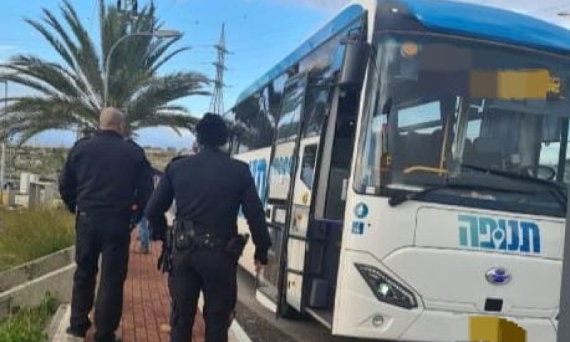 בעקבות ההטרדות: מבצע משילות בתחב"צ בשומרון