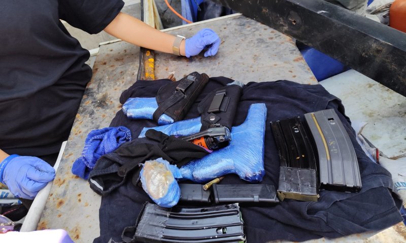 הלחימה בפשיעה: אמצעי לחימה אותרו בעיר יפו