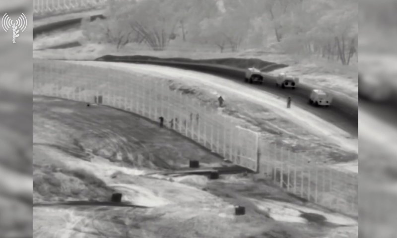 צפו: כך סוכל ניסיון החדירה בגבול רצועת עזה אמש