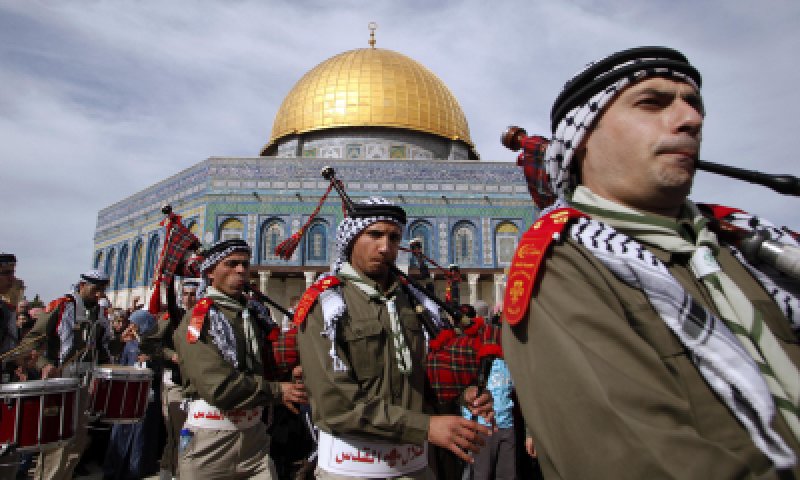 שוטר לפייגלין בהר הבית: כיפת הסלע בריבונות הוואקף