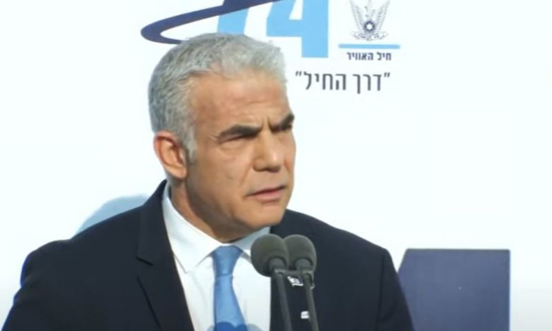 לפיד במסדר כנפיים: "איראן לא תהיה גרעינית"