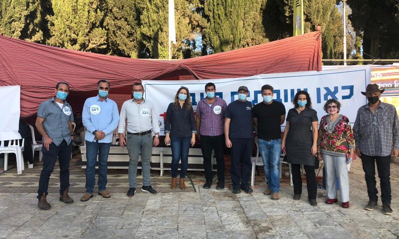 לאחר מאבק: מאהל המחאה של תושבי יו"ש לא יפונה