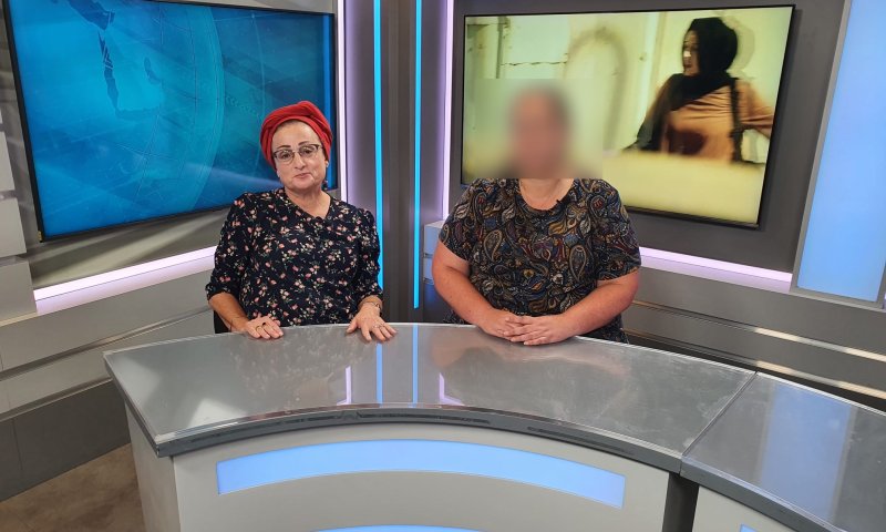 "קיבלתי את החיים בחזרה" עדי שחולצה מכפר ערבי באולפן סרוגים