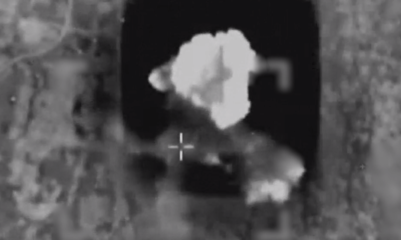 עליית מדרגה: מטוסי קרב תקפו בשטח לבנון