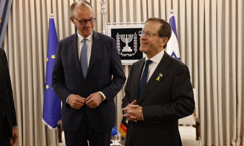 קנצלר גרמניה להרצוג: "היו סמוכים ובטוחים שאנו עדיין לצדכם"