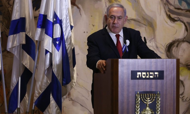 מרכז הליכוד אישר נאמנות לנתניהו, שנעדר מההצבעה