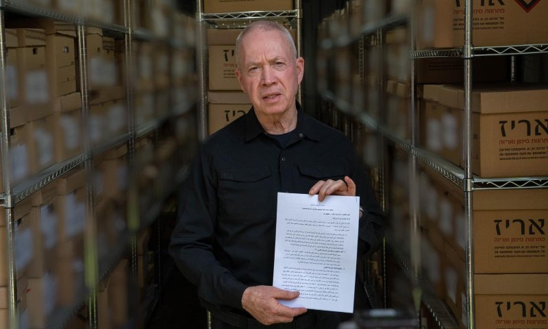 המסמך של גלנט חושף: אלו תנאי העסקה עם חמאס