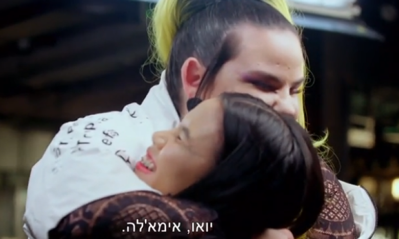 מרגש: המפגש עם שלוה שגרם לנטע ברזילי לבכות