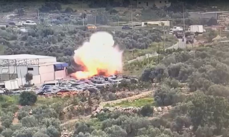 בעקבות חשש למלכוד: צה"ל פוצץ את רכב המחבל