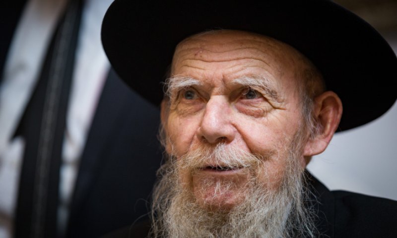 ברוך דיין האמת: הרב גרשון אדלשטיין הלך לעולמו