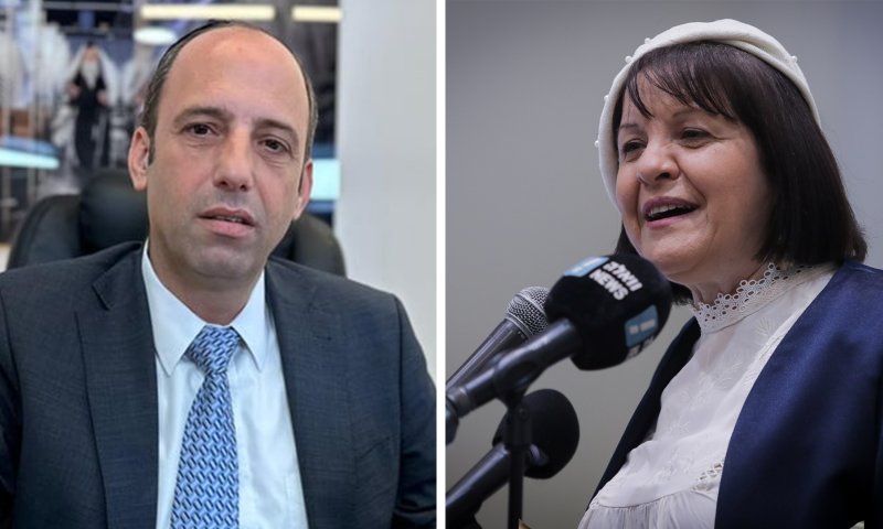 עליזה בלוך מנצחת את סגן השר ועולה לסיבוב השני