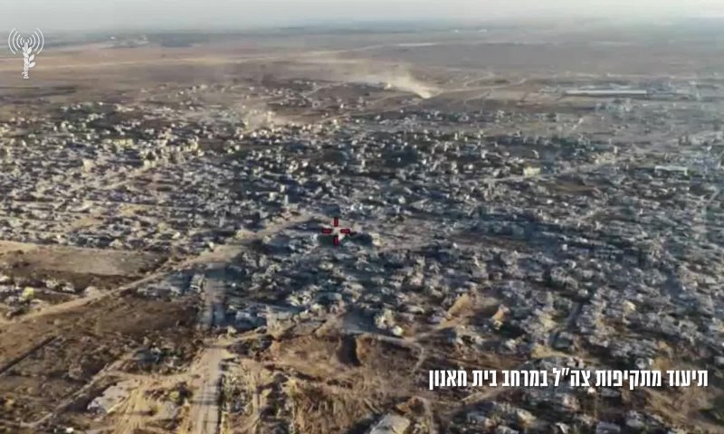 הלחימה מתרחבת: עשרות תקיפות נגד יעדי חמאס בבית חאנון