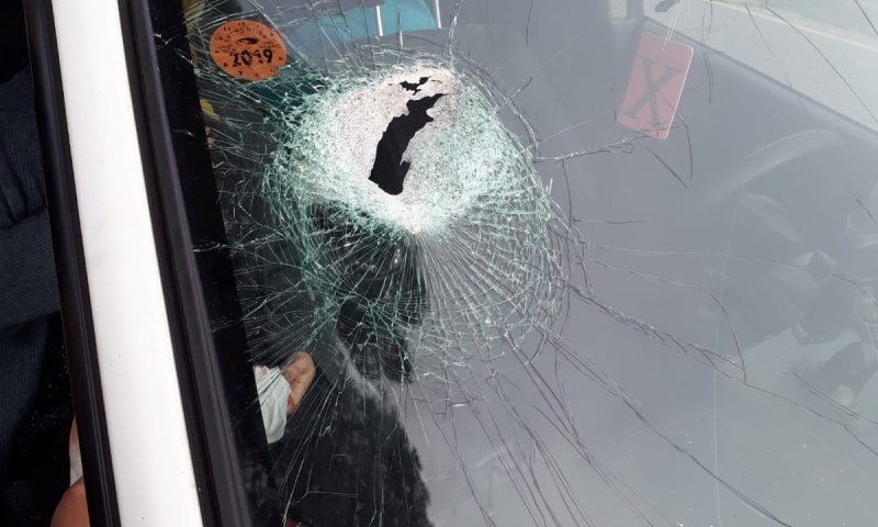 מחבלים יידו אבנים ליד עלי. בת 24 נפצעה בינוני