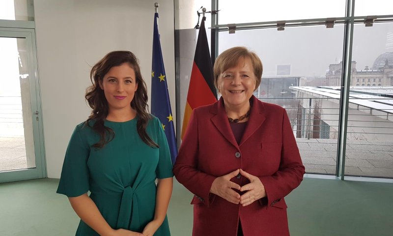 אנגלה מרקל: "תומכים במדיניות ישראל בסוריה"