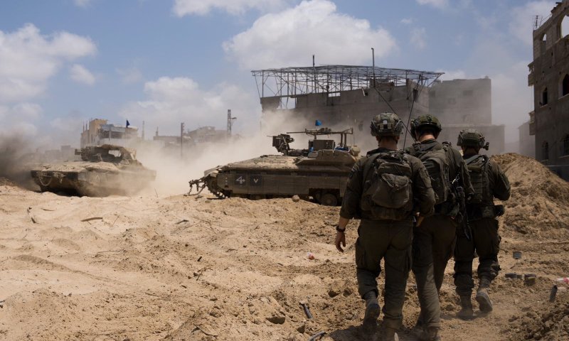 המבצע הסתיים:  כוחות אוגדה 98 יצאו מחאן יונס