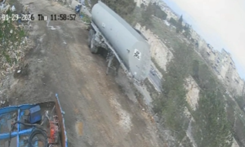 נס בירושלים: מיכלית דלק הדרדרה לכביש סואן. צפו בתיעוד