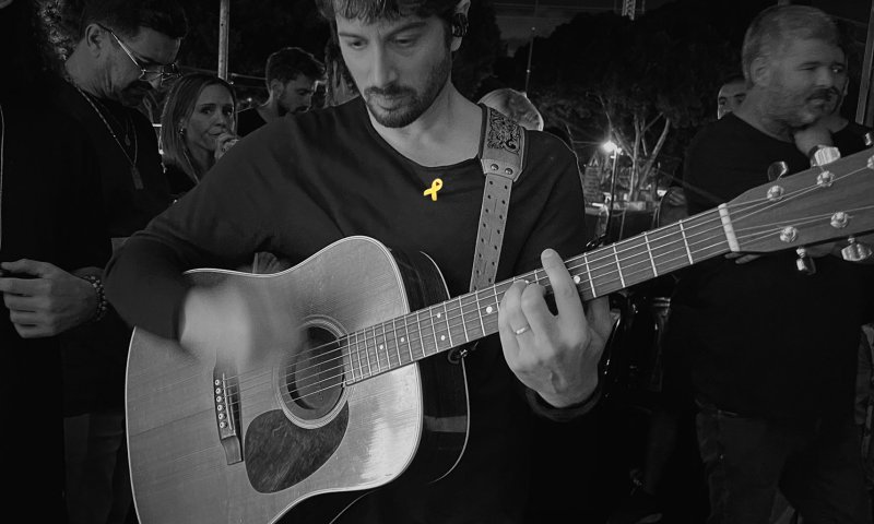 רן דנקר על הטקס בהשתתפותו: "לצד הייאוש והתסכול חשתי תקווה"