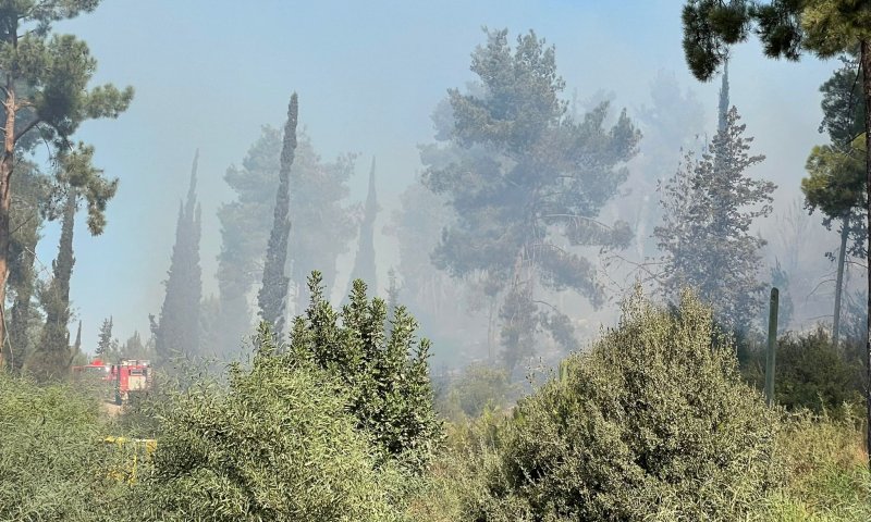 הושגה הכלה על השריפה ביער אשתאול