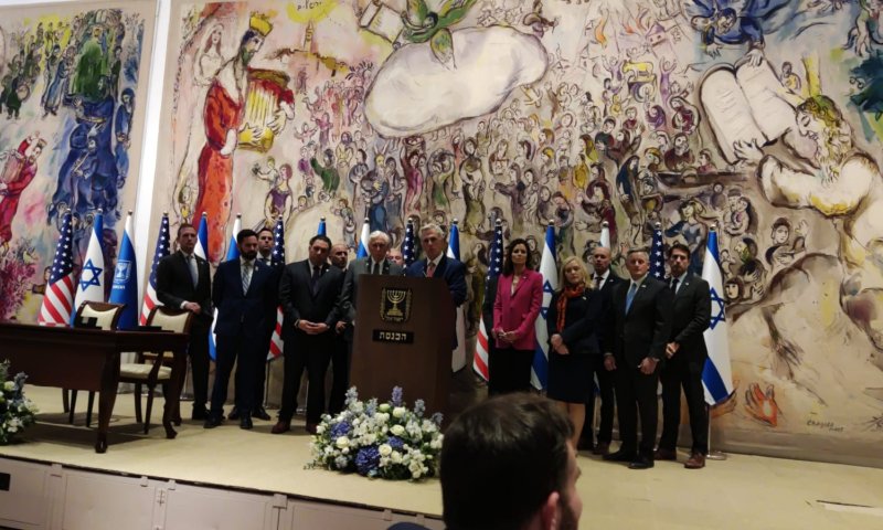 יו"ר בית הנבחרים מתייחס לרפורמה ואי הזמנת נתניהו