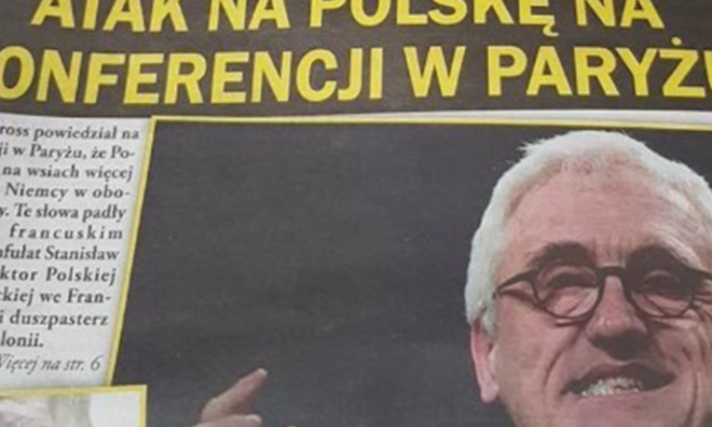 זעם בפולין: פורסם מאמר בעיתון- "כיצד לזהות יהודי"