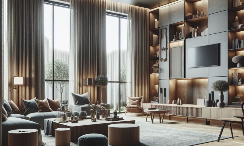 וילונות לסלון: כיצד לשמור על הפרטיות בזמני המודרני