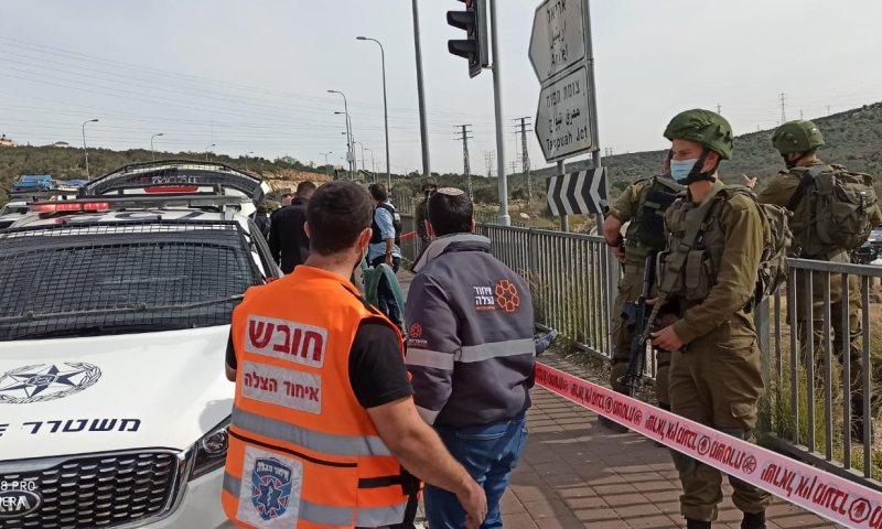 צומת גיתי אבישר; הלוחמת הדפה את המחבל עם הסכין