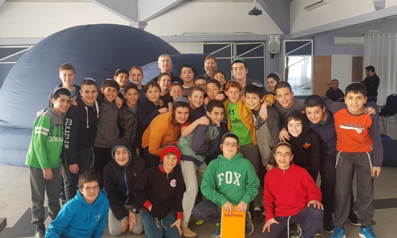 גוש עציון מציינים את שבוע החלל הישראלי