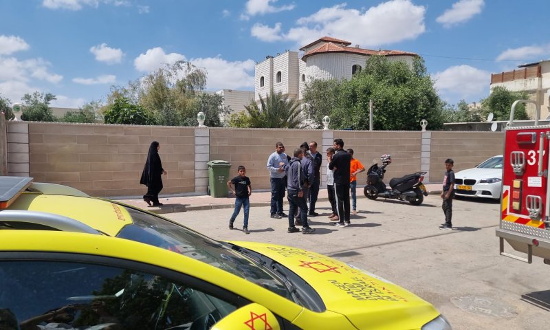 הילדים שנהרגו בשריפה: סולטאן וחור אבו ענזה