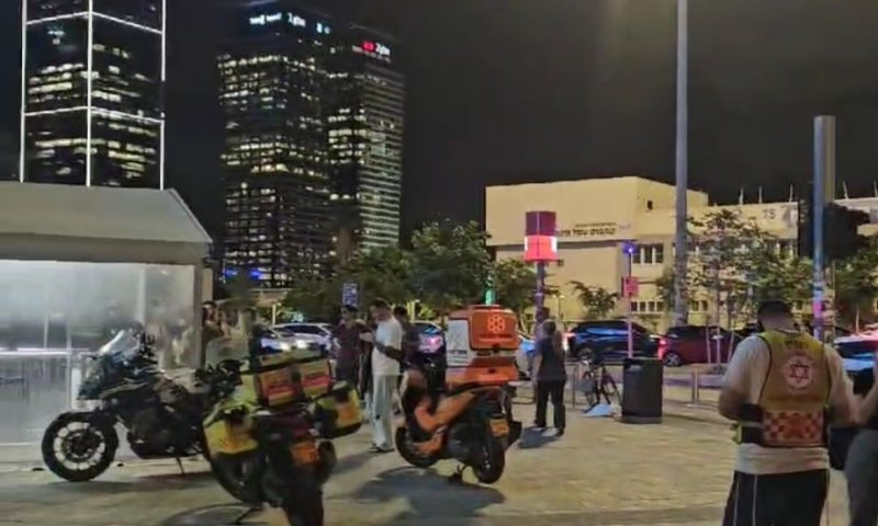 2 פצועים באירוע ירי בקניון עזריאלי בתל אביב