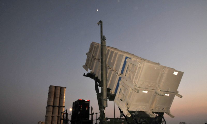 חמאס שיגר מזל"ט לישראל, טיל יירט אותו