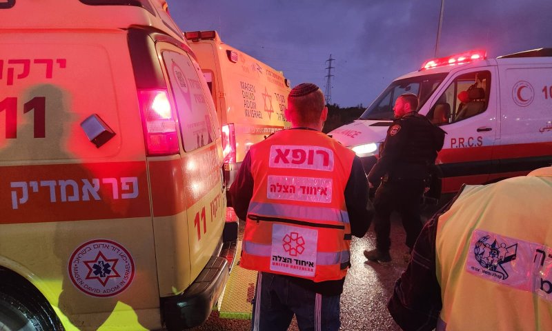 הולך רגל נפצע קשה מפגיעת רכב בירושלים