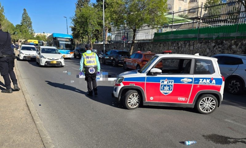 הקטל בכבישים: הולך רגל נהרג בשכונת רמות בירושלים