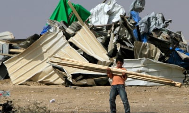 פונו בדואים שהשתלטו על 400 דונם אדמות מדינה בנגב