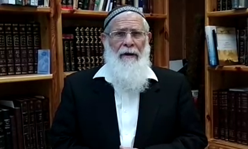 הרב לבנון למגורשים: 'ידעתם לצאת מהמיצר'. צפו