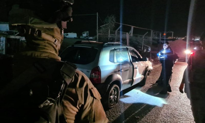 תיעוד מזירת הפיגוע: לוחם מג"ב נפצע בפיגוע דריסה