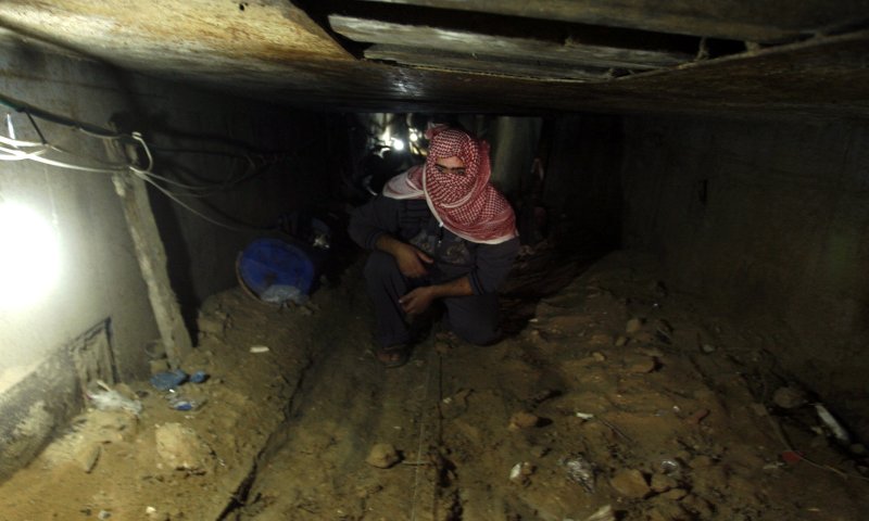 השב"כ עצר חופר מנהרות טרור של החמאס