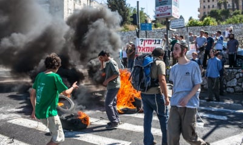 אחרי הפלת החוק: ארבעה עצורים בהפגנה מול הכנסת